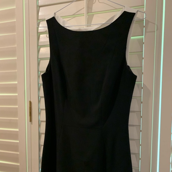 H&M Black Dress with White Back Cut-out - Picture 3 of 9